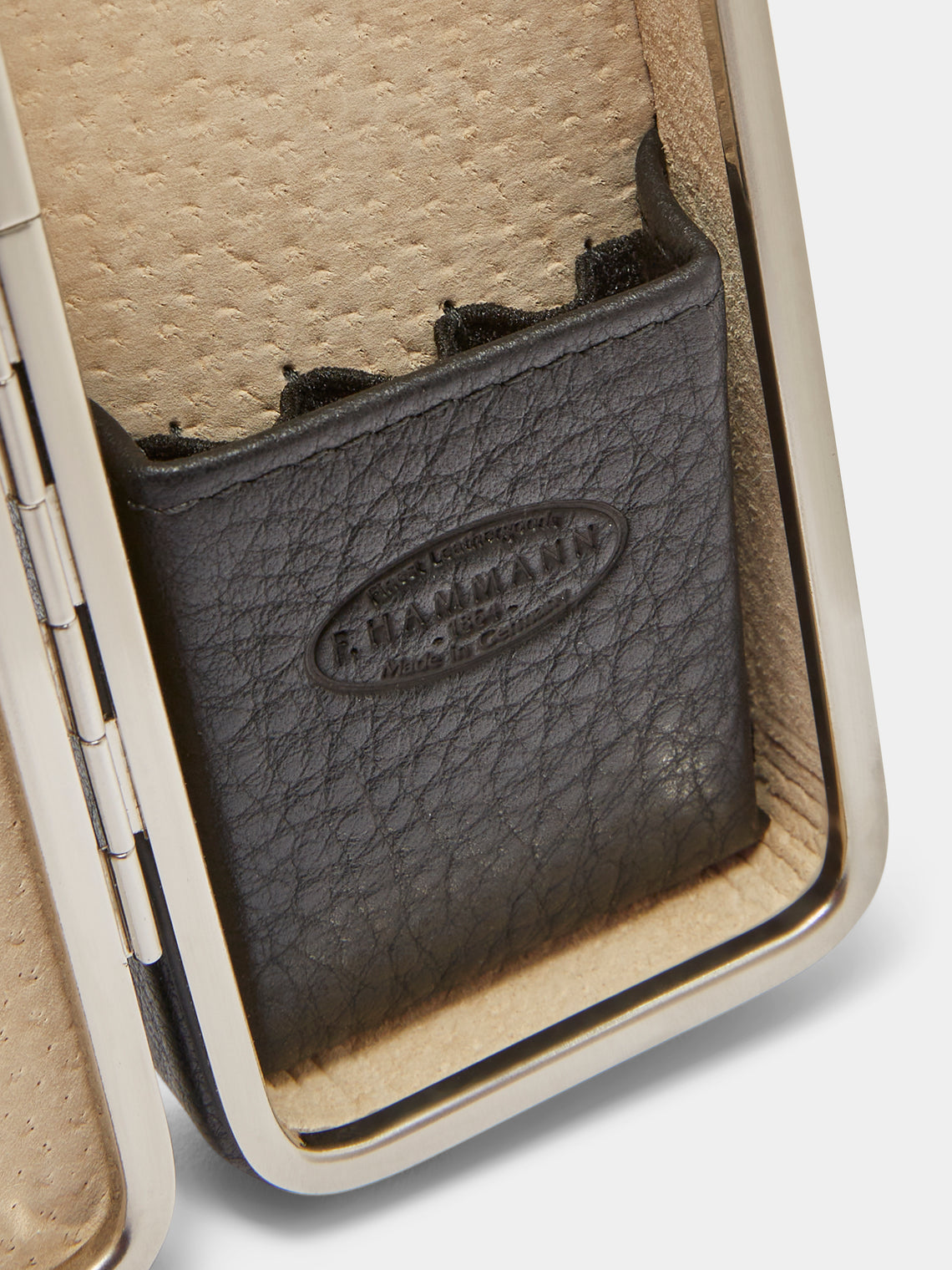 F. Hammann - Leather Pencil Case -  - ABASK