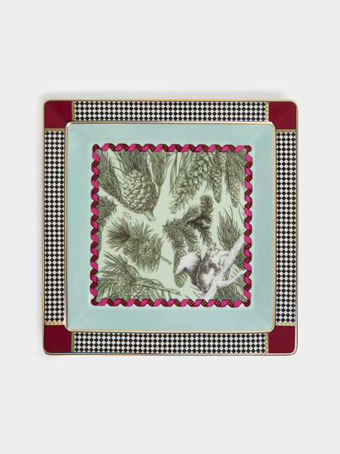 Ginori 1735 - Porcelain Large Square Vide Poche -  - ABASK - 