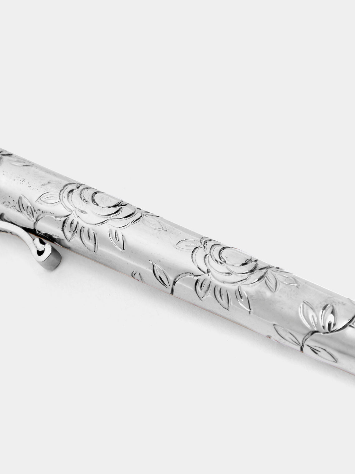 Yard O Led - Mayflower Sterling Silver Ballpoint Pen - Silver - ABASK