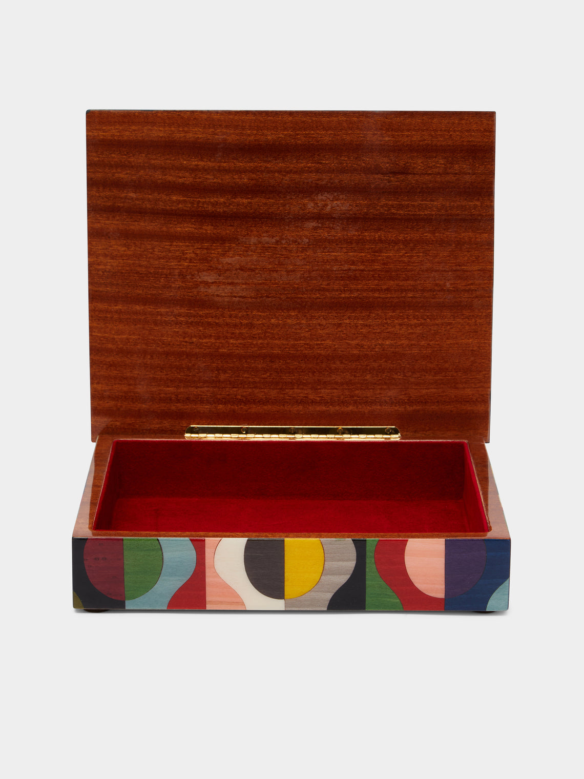 Biagio Barile - Geometric Wood Inlay Box -  - ABASK