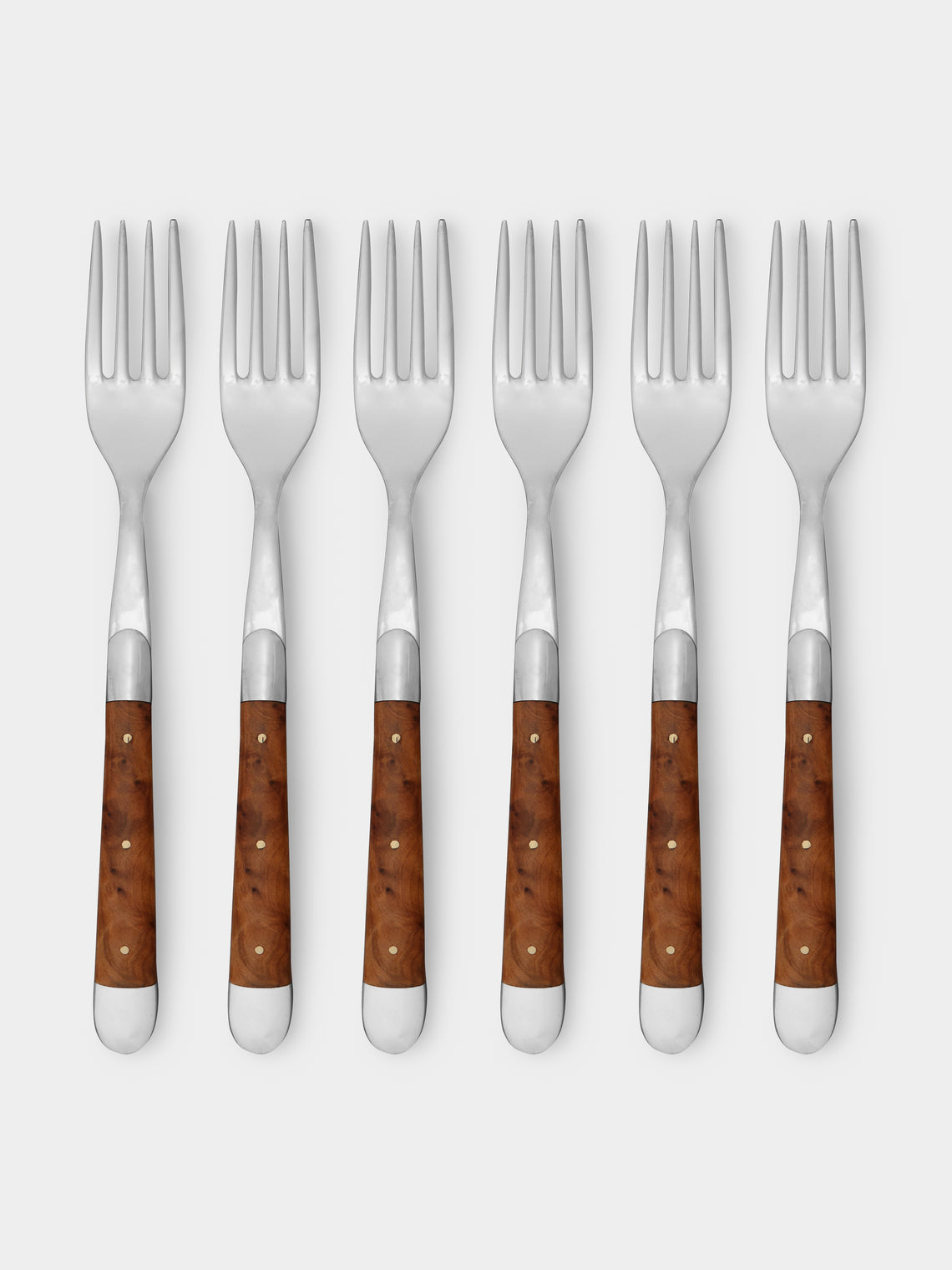 Forge de Laguiole - Thuya Wood Table Forks (Set of 6) -  - ABASK