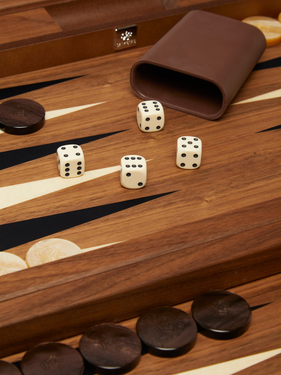 Dal Negro - Walnut Backgammon Set -  - ABASK