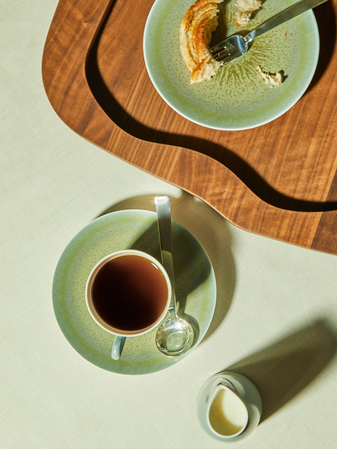 Jaune de Chrome - Todra Porcelain Saucer -  - ABASK