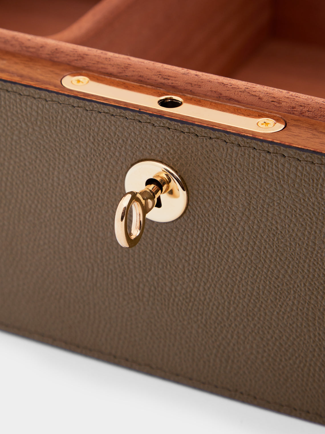 Giobagnara - Santiago Leather Large Humidor Case (80 Cigars) -  - ABASK