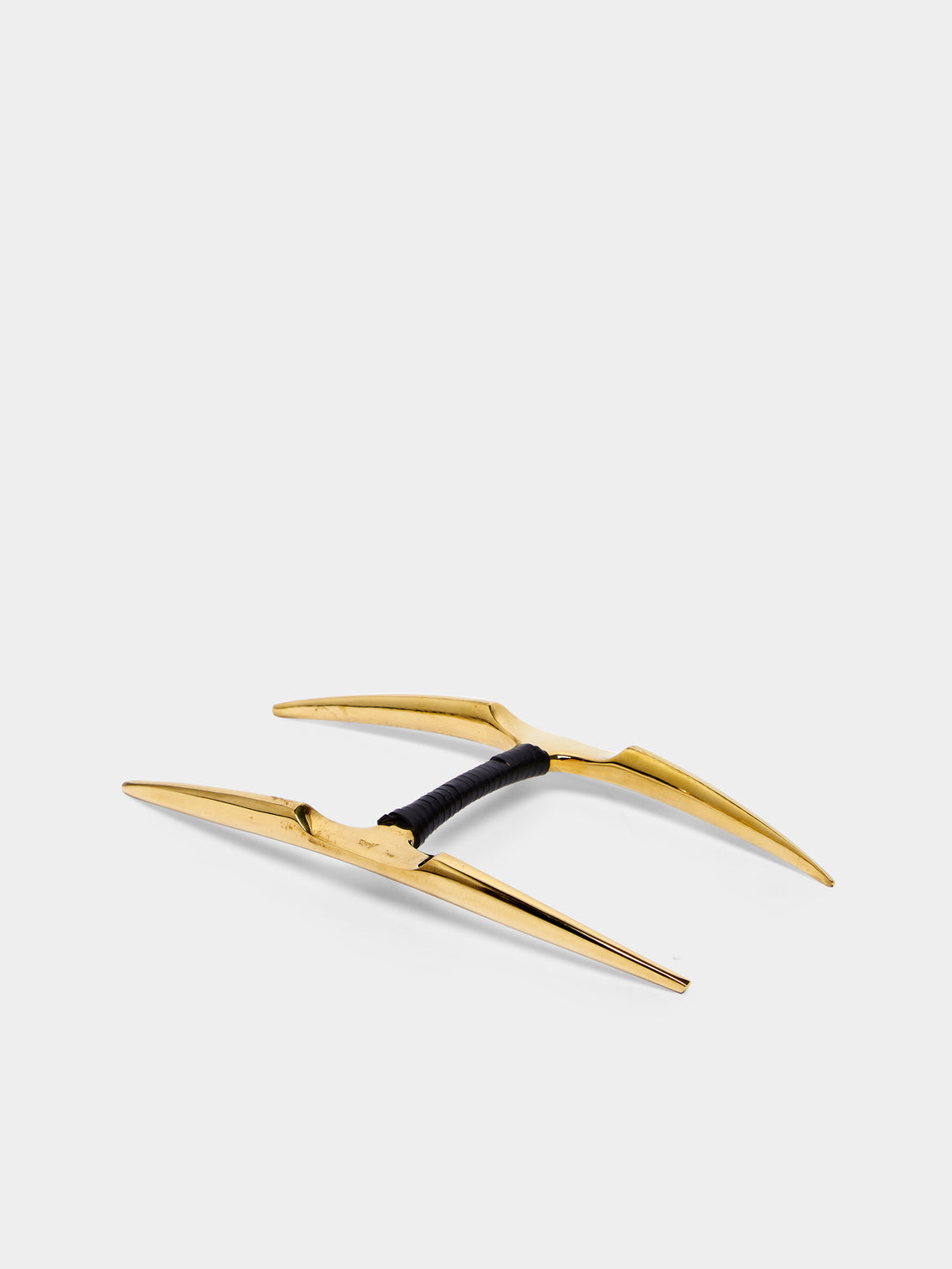 Carl Auböck - Brass and Leather Pen Rest -  - ABASK