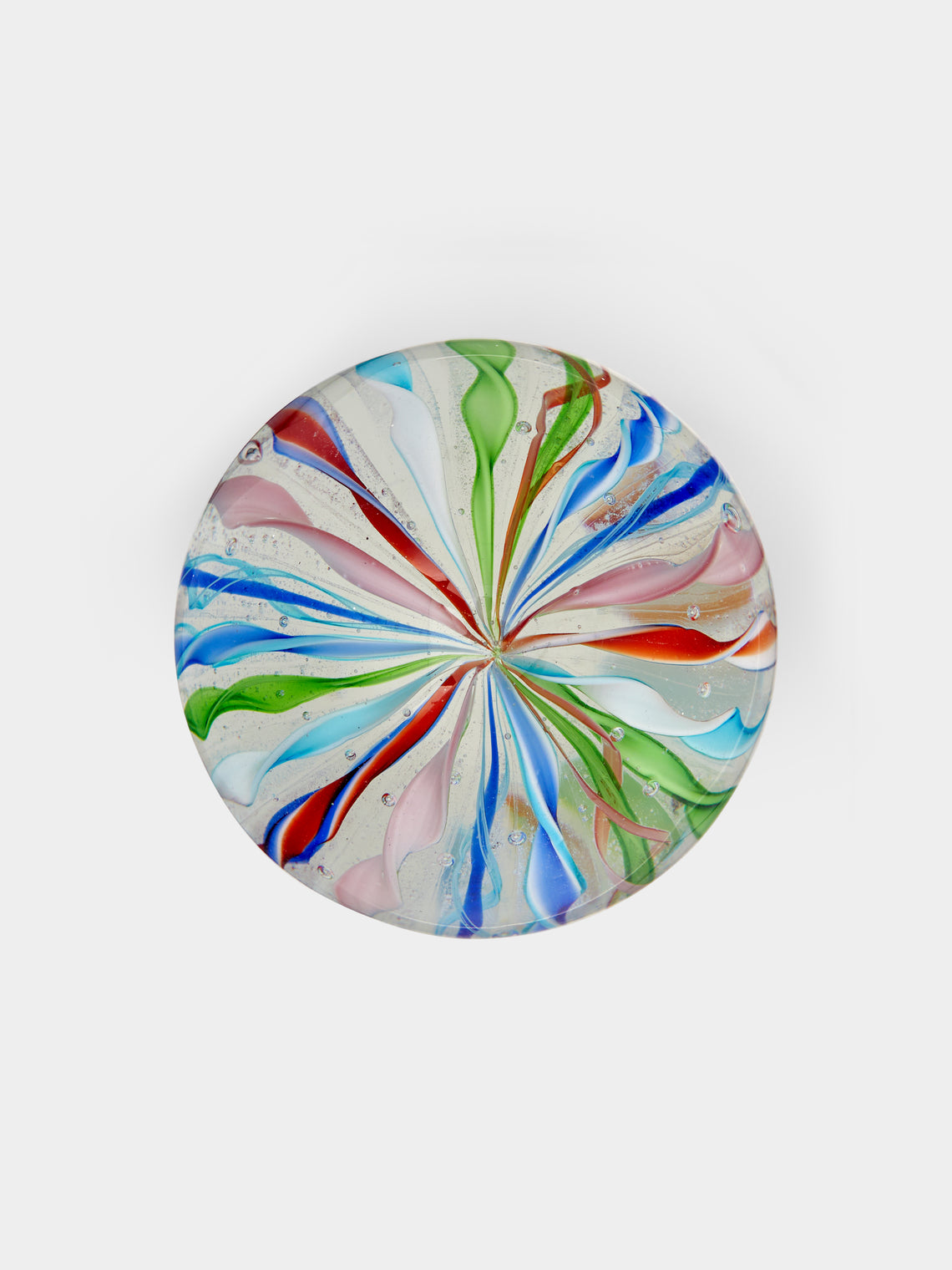 Antique and Vintage - 1960S Murano Twisted Ribbon Paperweight -  - ABASK