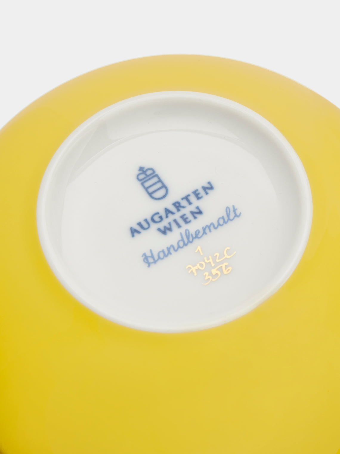 Augarten - Hand-Painted Porcelain Champagne Coupe -  - ABASK