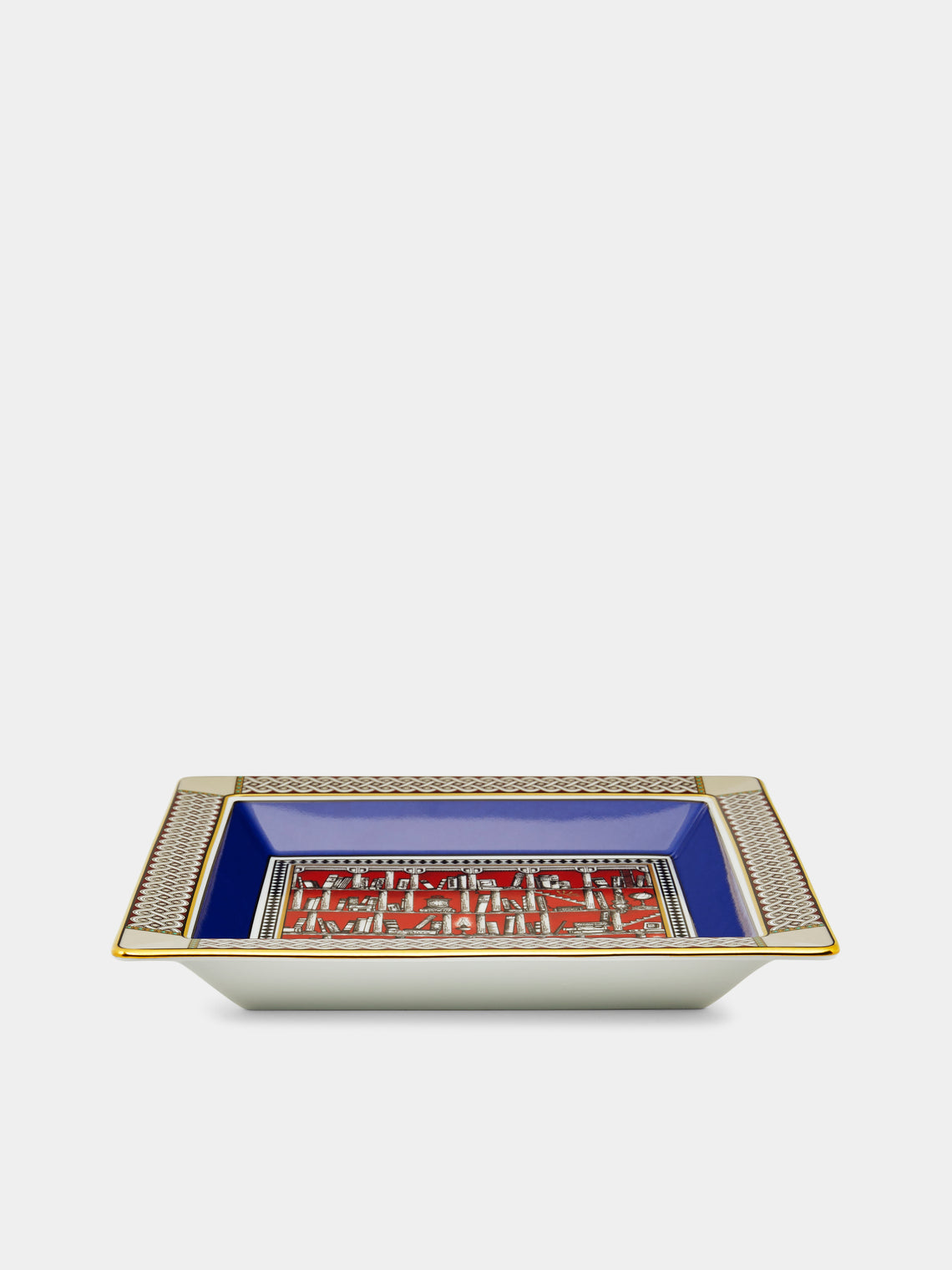 Ginori 1735 - Porcelain Large Square Vide Poche -  - ABASK