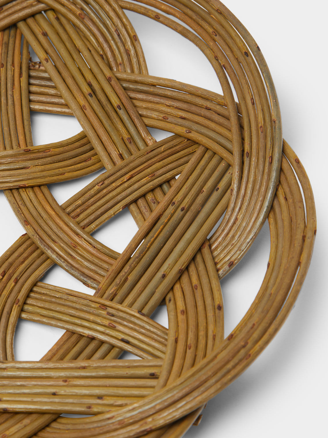 Rachel Bower - Handwoven Willow Medium Celtic Knot Tray -  - ABASK