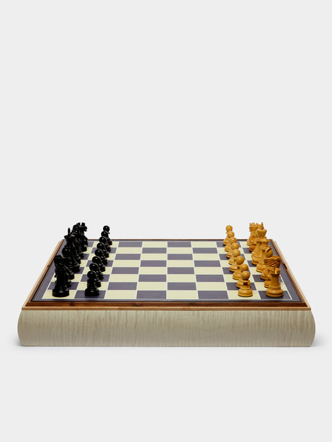 Linley - Leather Chess and Backgammon Games Compendium -  - ABASK - 