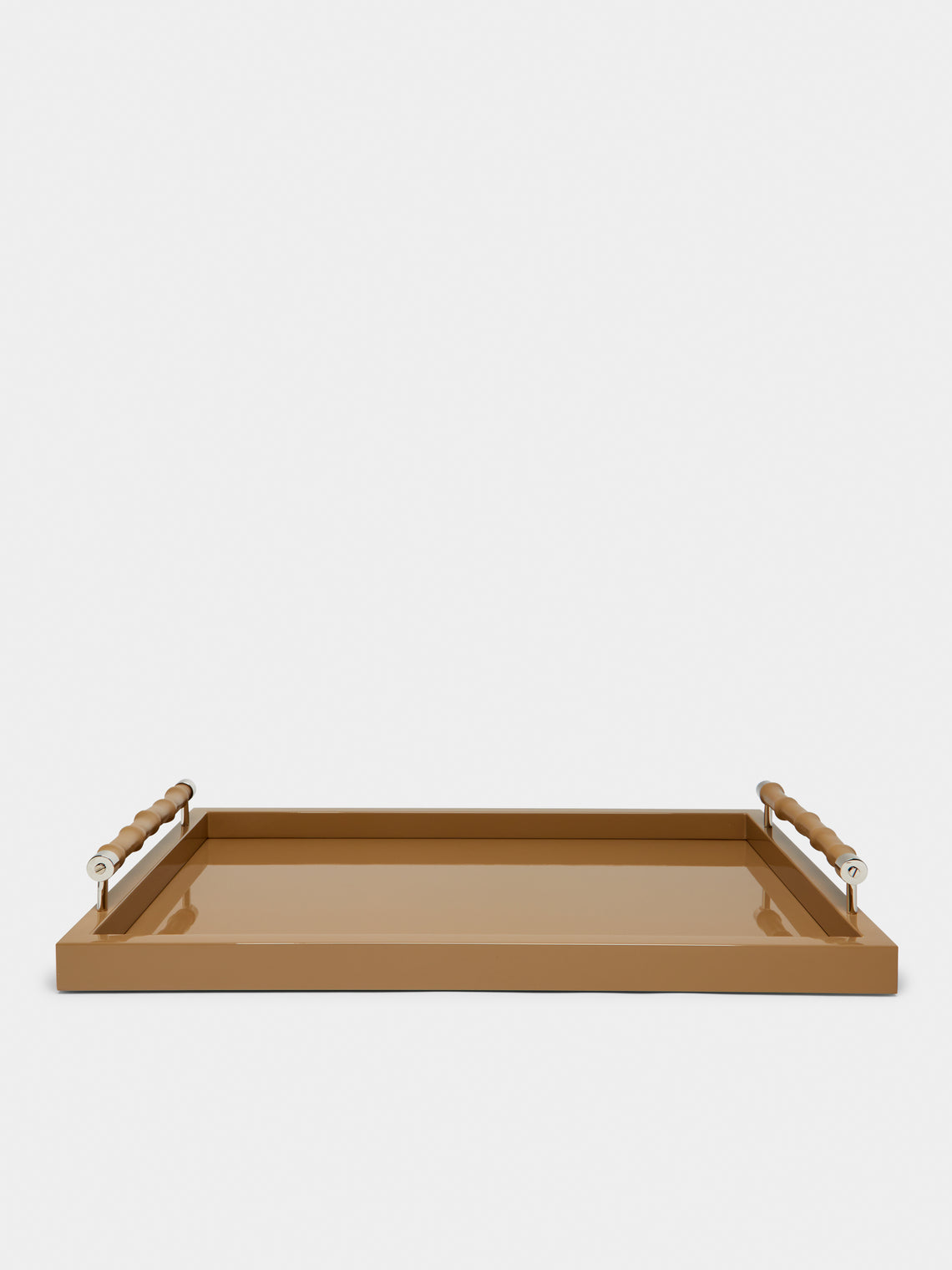Riviere - Lacquered Leather Tray -  - ABASK