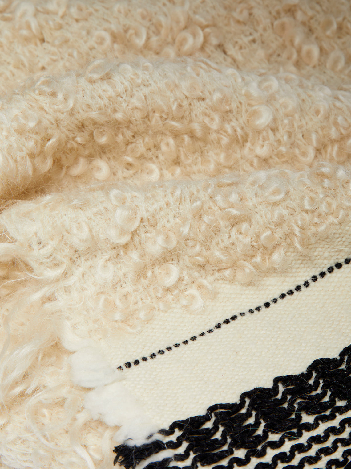 The House of Lyria - Palazzo Hand-Dyed Wool Throw -  - ABASK