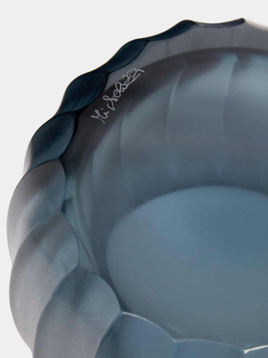 Micheluzzi Glass - Pozzo Oceano Hand-Blown Murano Glass Vase -  - ABASK