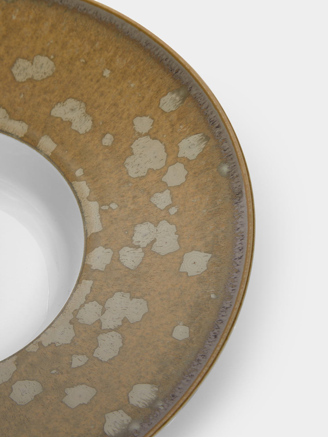 Jaune de Chrome - Basmati Porcelain Large Soup Plate -  - ABASK