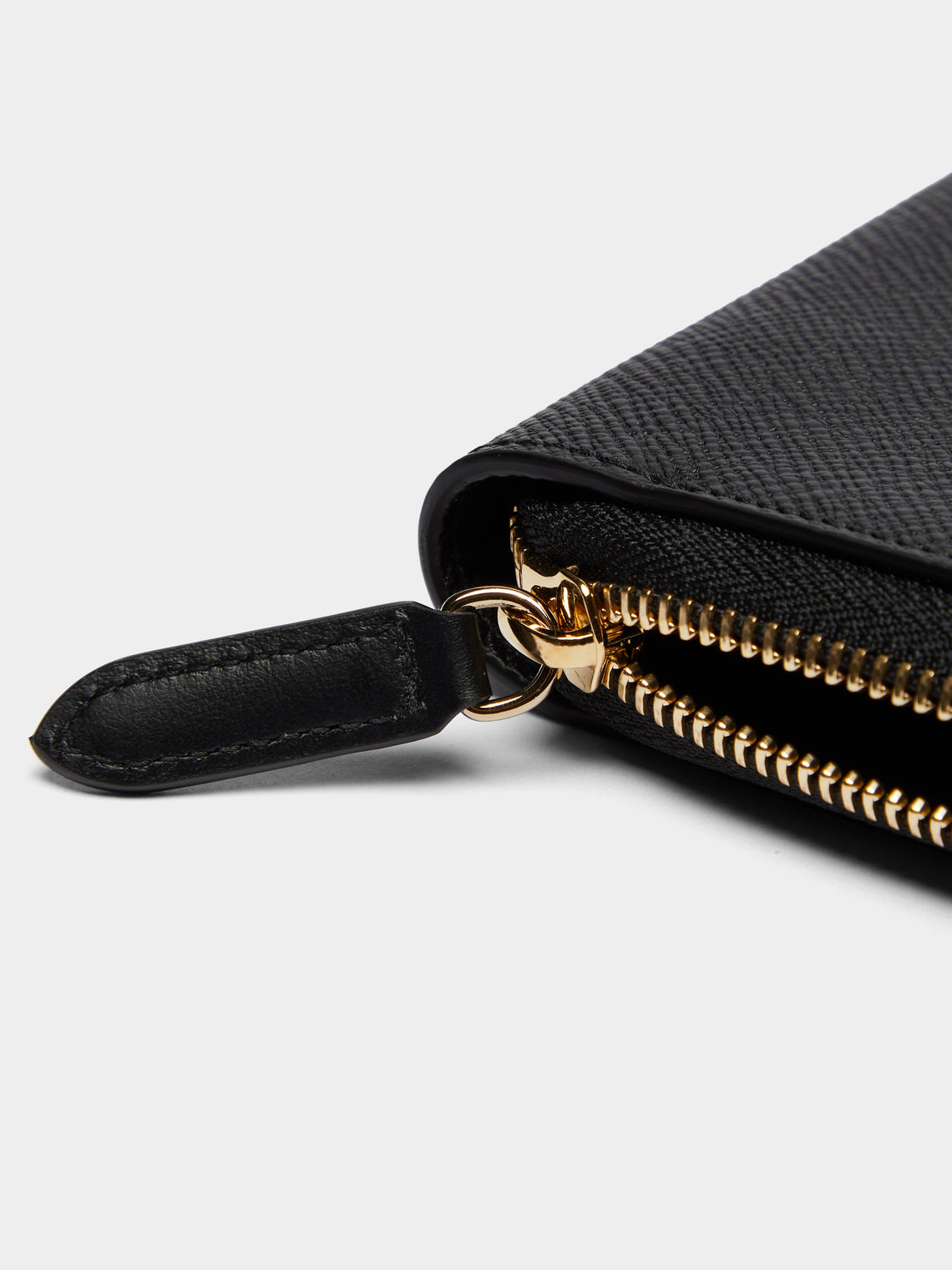 Smythson - Panama Leather Laptop Case - Black - ABASK