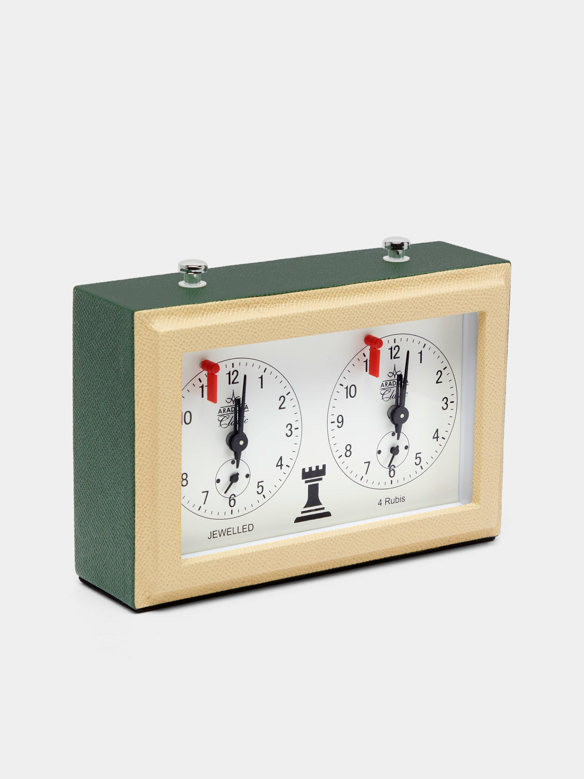 Geoffrey Parker - Leather Chess Clock -  - ABASK