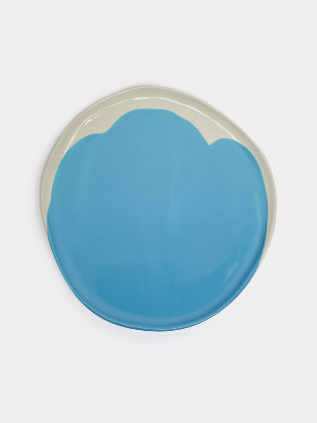 Pottery & Poetry - Hand-Glazed Porcelain Dinner Plates (Set of 4) -  - ABASK - 