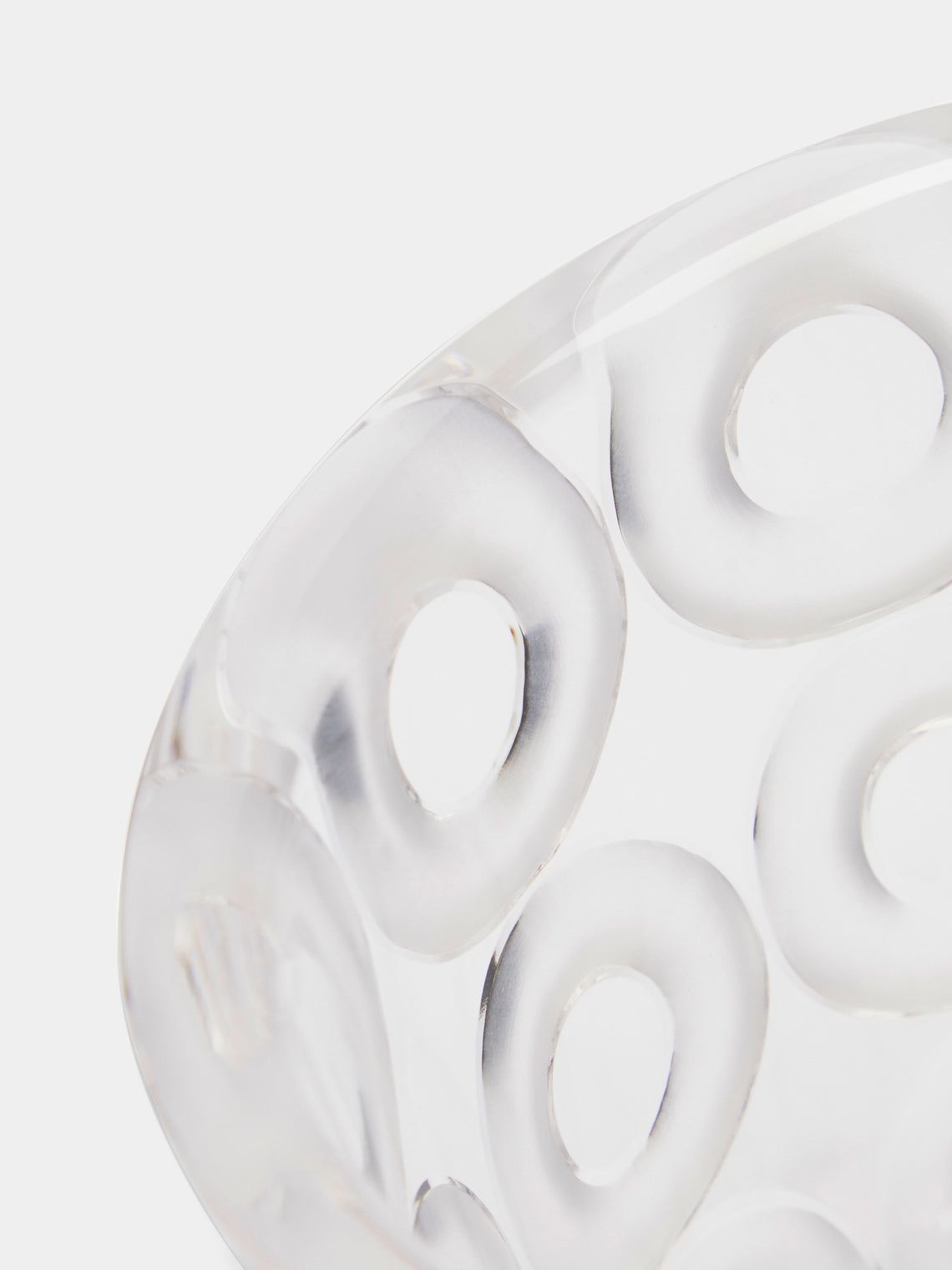 Lobmeyr - Ring Hand-Blown Crystal Vase -  - ABASK