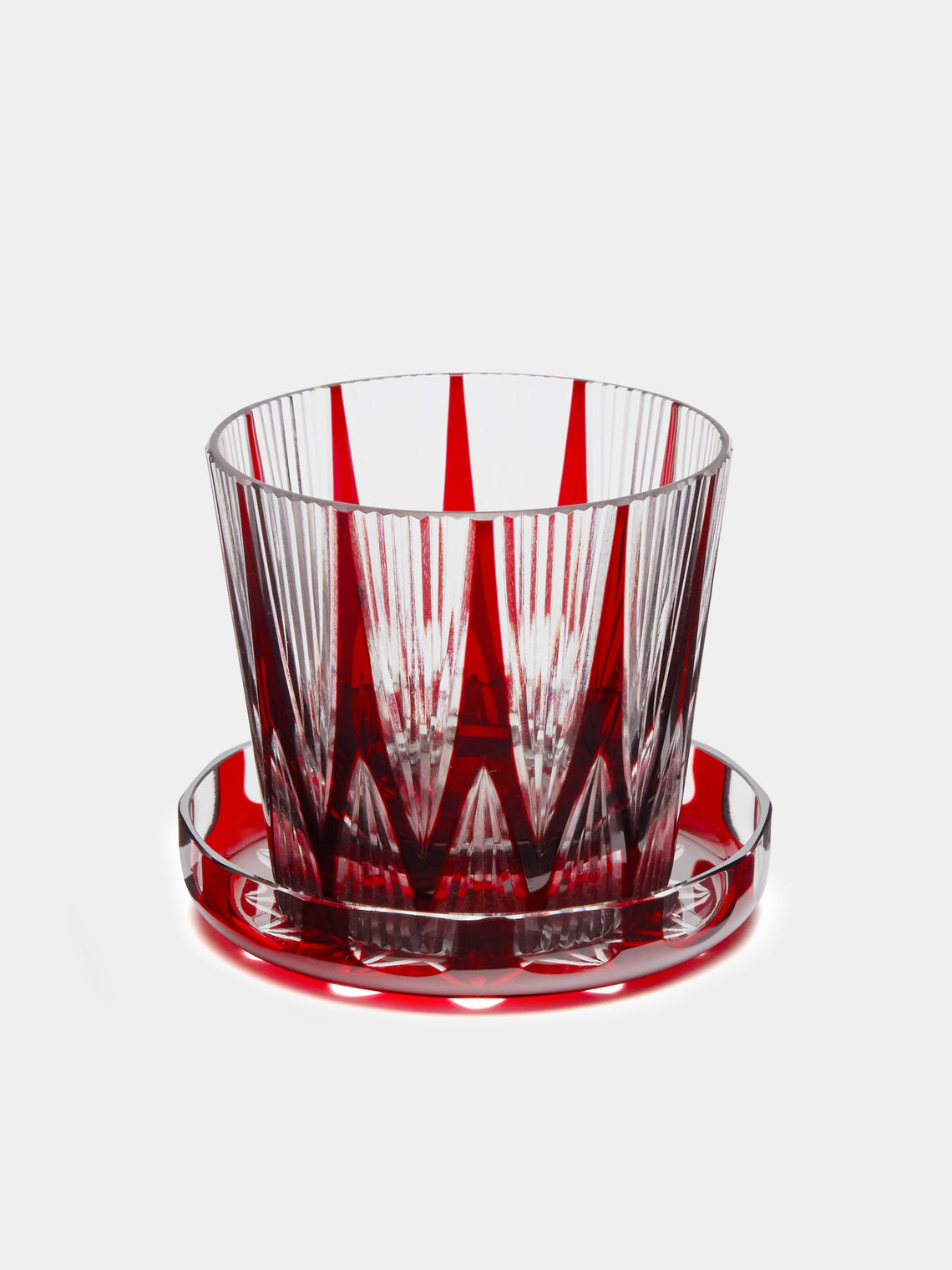 Hirota Glass - Edo Kiroko Hand-Cut Lidded Glass -  - ABASK
