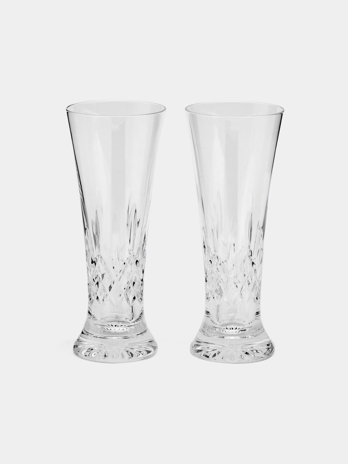 Waterford - Lismore Cut Crystal Pint Glasses (Set of 2) -  - ABASK