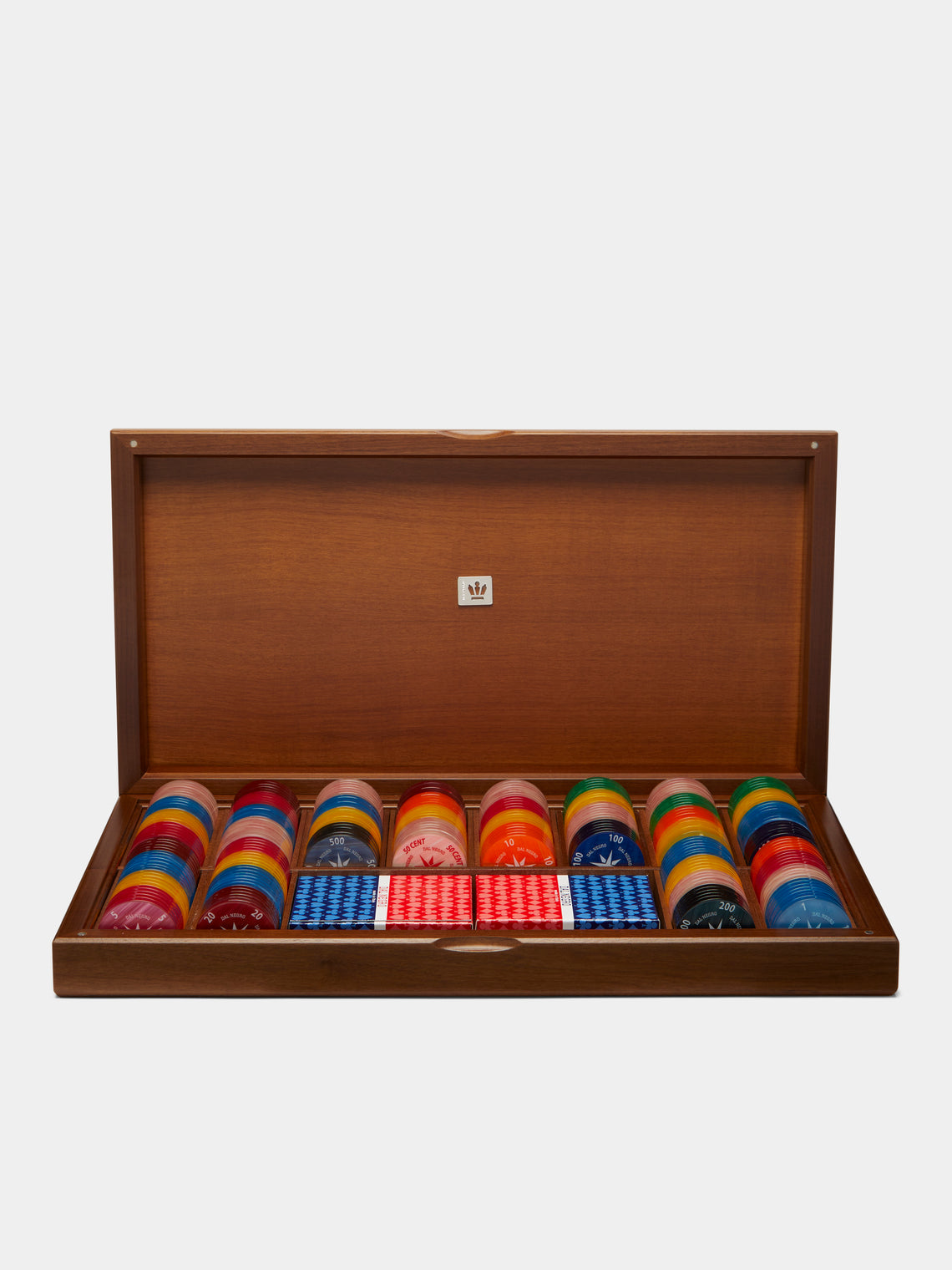 Dal Negro - Walnut Poker Set -  - ABASK - 