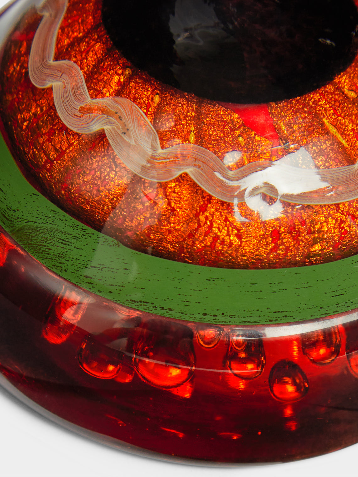 Striulli Vetri D'Arte - Occhio Hand-Blown Murano Glass Paperweight -  - ABASK