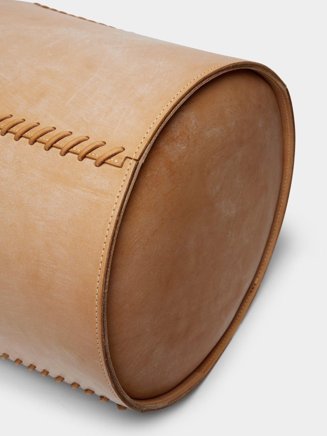 Otis Ingrams - Woven Leather Basket -  - ABASK
