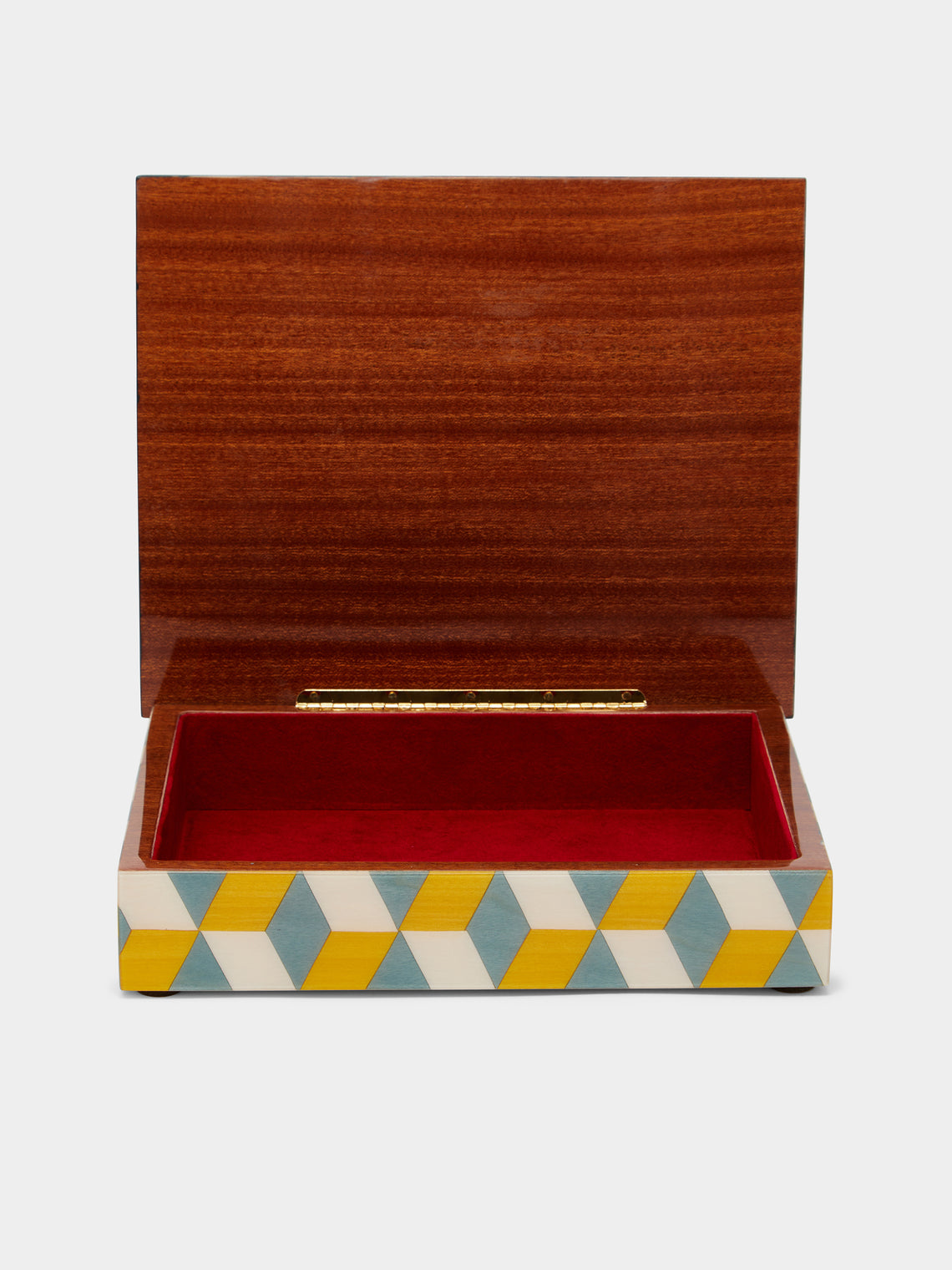 Biagio Barile - Geometric Wood Inlay Box -  - ABASK