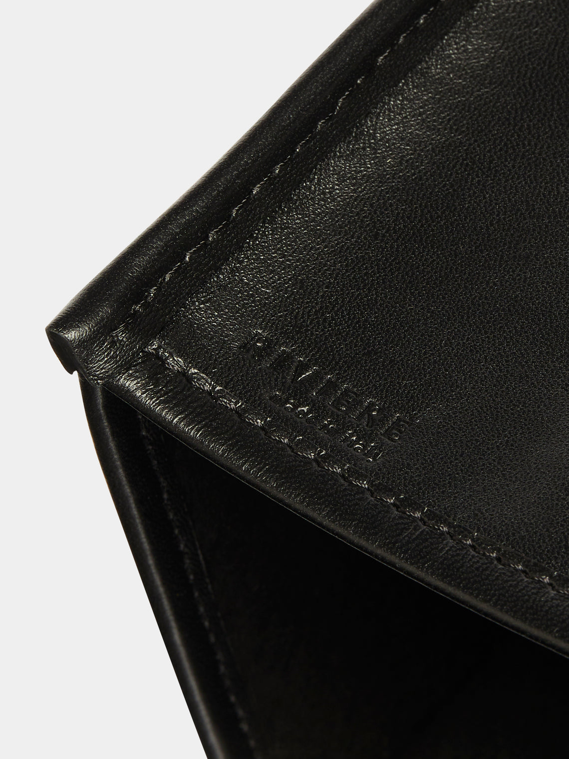 Riviere - Woven Leather Tissue Box -  - ABASK