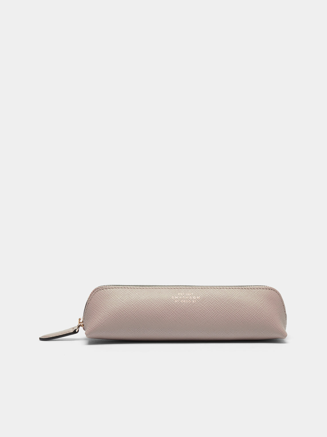 Smythson - Panama Leather Pencil Case - Taupe - ABASK - 