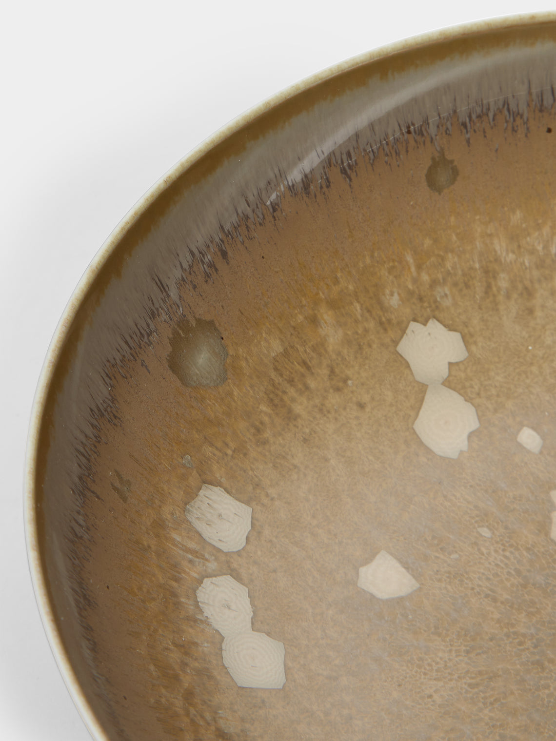 Jaune de Chrome - Basmati Porcelain Large Salad Bowl -  - ABASK