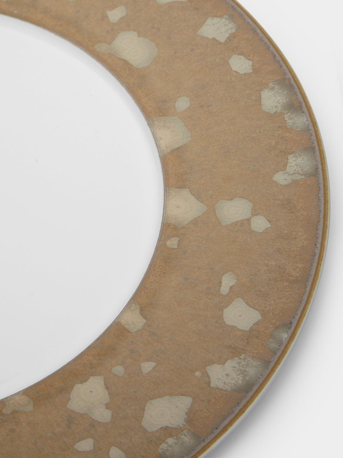 Jaune de Chrome - Basmati Porcelain Charger Plate -  - ABASK