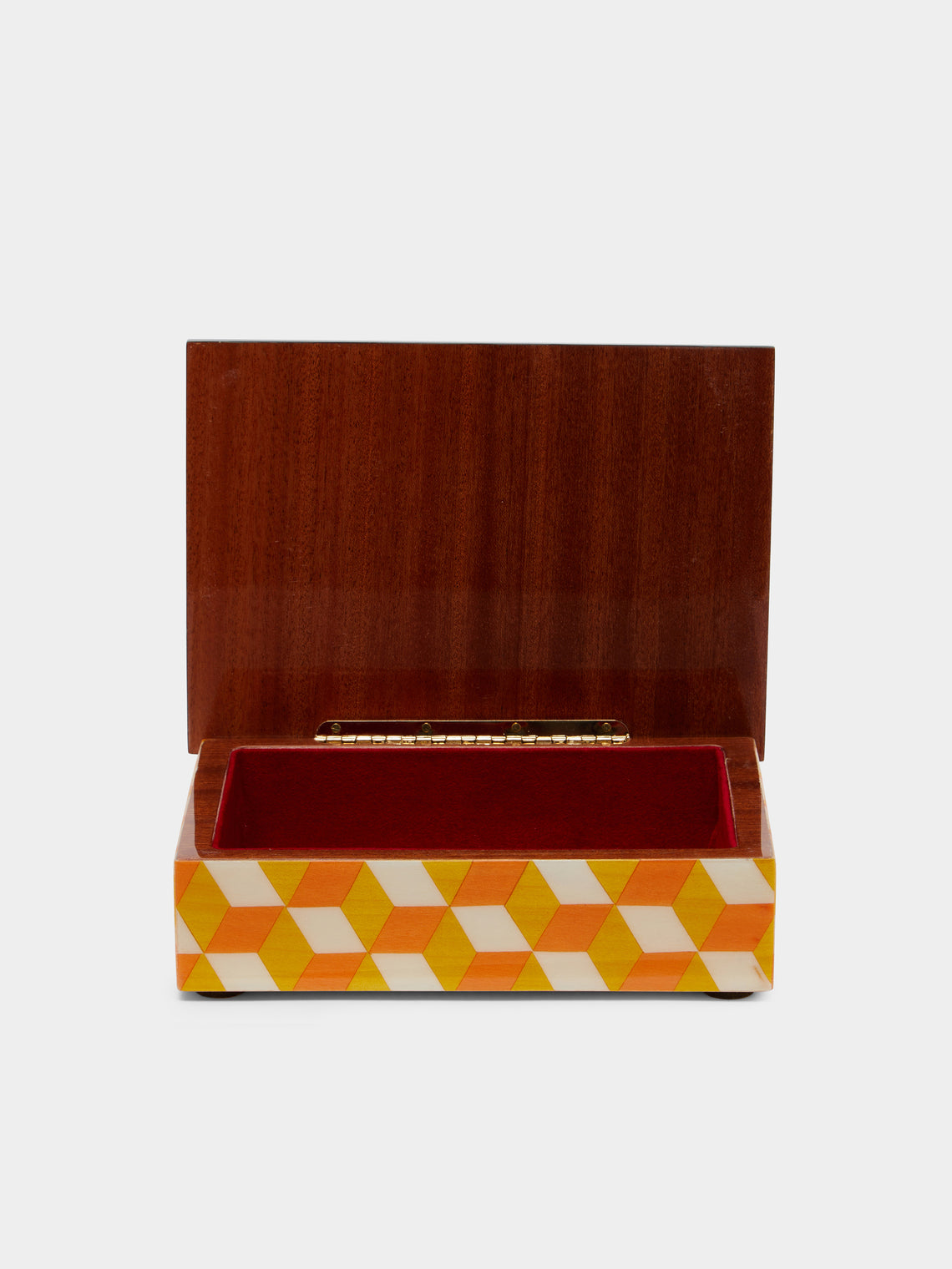 Biagio Barile - Geometric Wood Inlay Box -  - ABASK