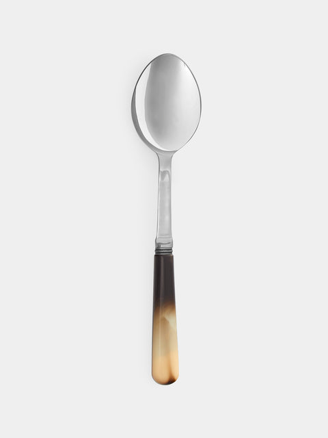 Alain Saint-Joanis - Iris Marbled Resin Serving Spoon -  - ABASK - 
