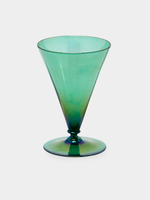 Antique and Vintage - 1930s Murano Lustre Wine Glass (Set of 12) -  - ABASK - 