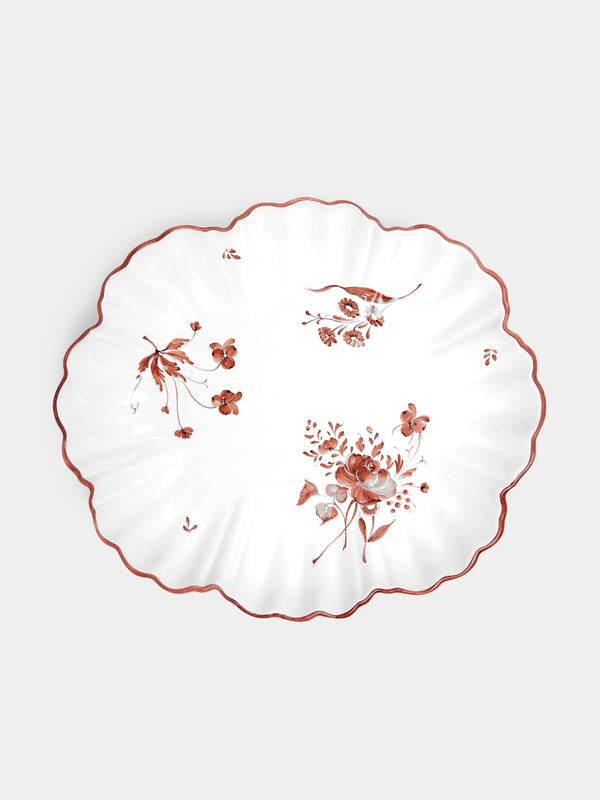 Z.d.G - Camaïeu Hand-Painted Ceramic Large Serving Platter -  - ABASK - 