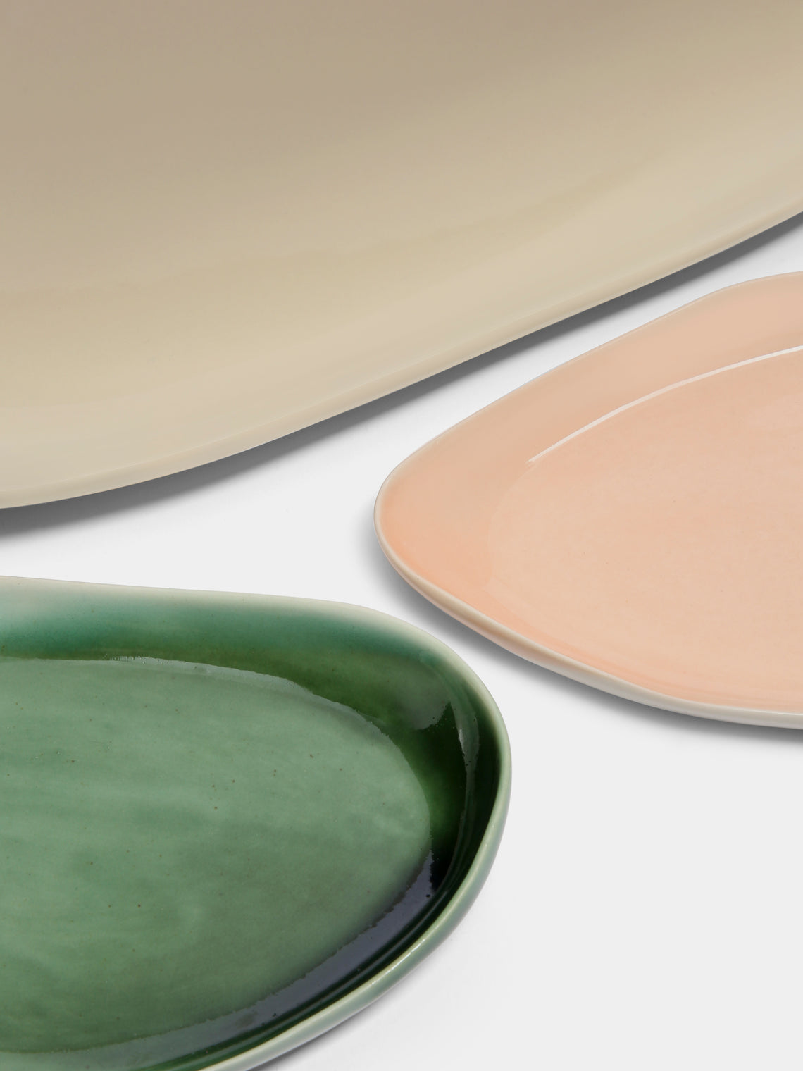 Pottery & Poetry - Hand-Glazed Porcelain Long Serving Tray -  - ABASK