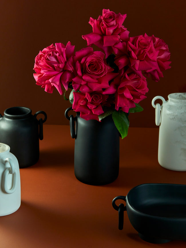 Revolution of Forms - Mitla Resin High Vase -  - ABASK