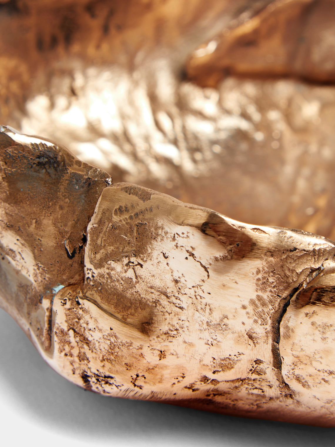 Osanna Visconti - Naturalism Hand-Cast Bronze Bowl -  - ABASK