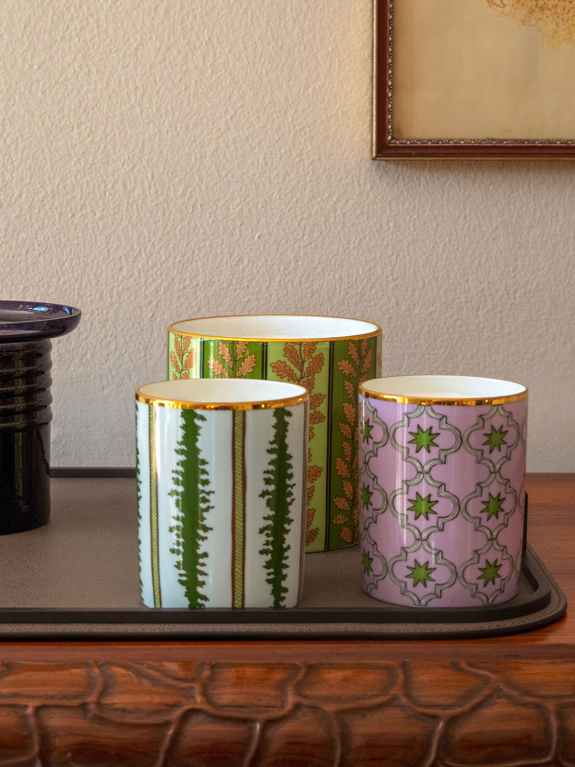 Ginori 1735 - Profumi Luchino Fox Thicket Folly Porcelain Candle -  - ABASK
