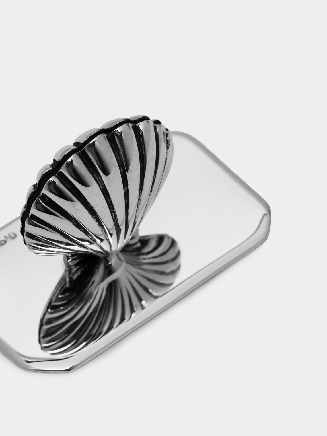 Jarosinski & Vaugoin - Shell Sterling Silver Name Card Holder -  - ABASK