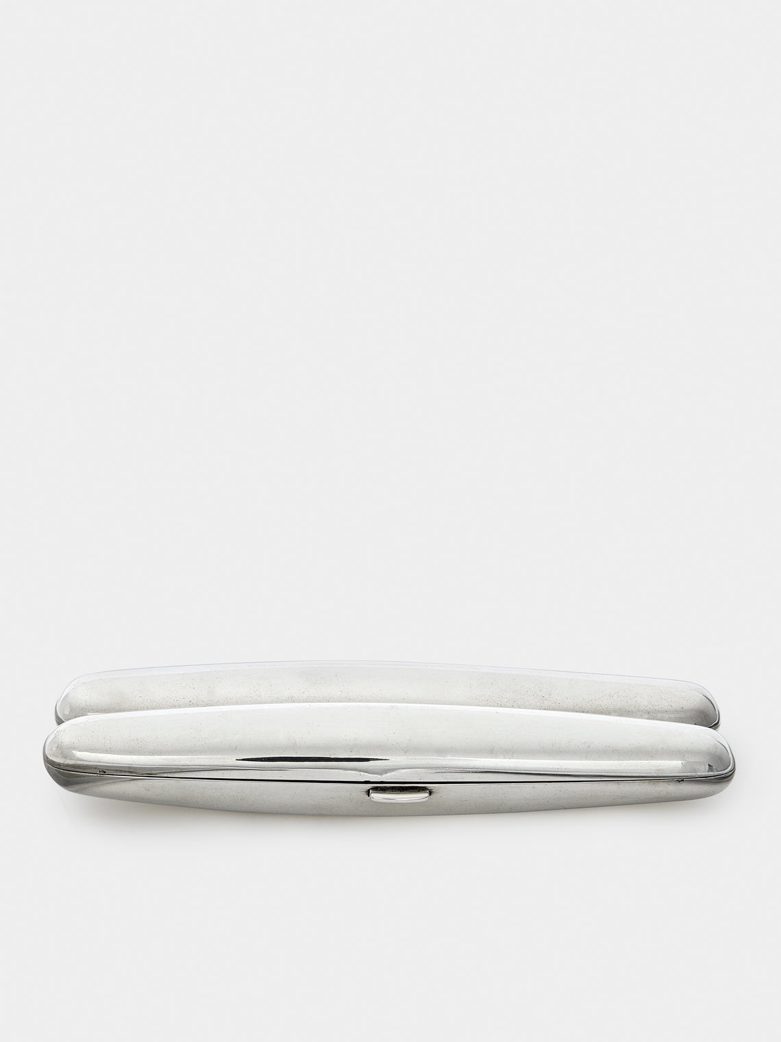 Antique and Vintage - Mid-Century Sterling Silver Double Cigar Case -  - ABASK - 