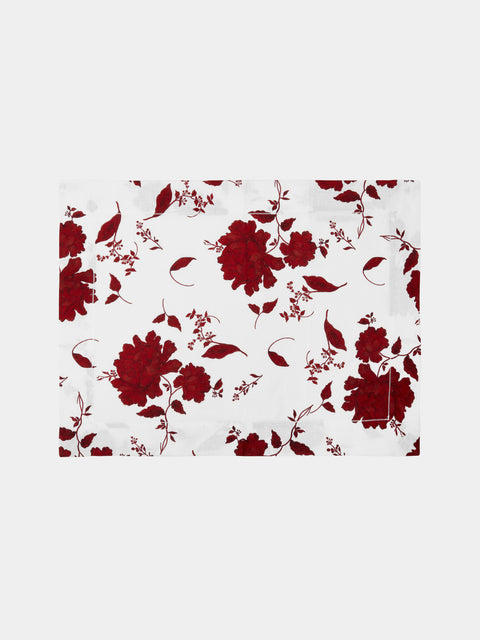 Emilia Wickstead - Linen Floral Placemats (Set of 4) -  - ABASK - 