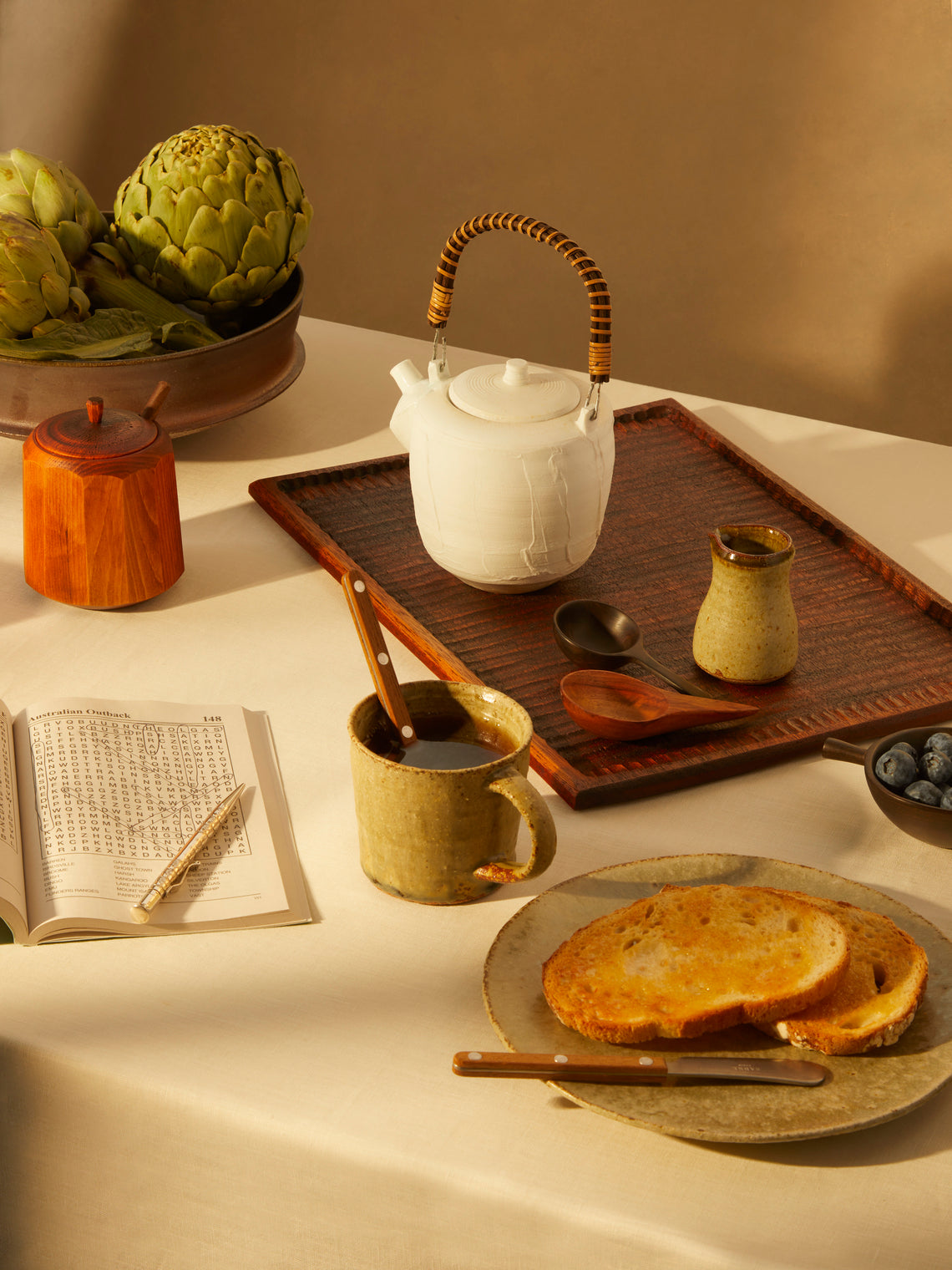 Ido Ferber - Urushi Wagatabon Mahogony Wood Tray -  - ABASK