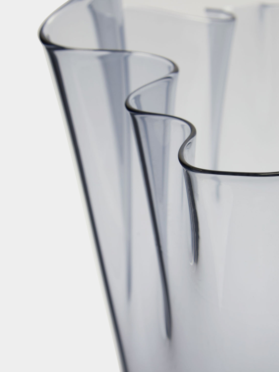 Venini - Fazzoletto Hand-Blown Murano Glass Large Vase -  - ABASK