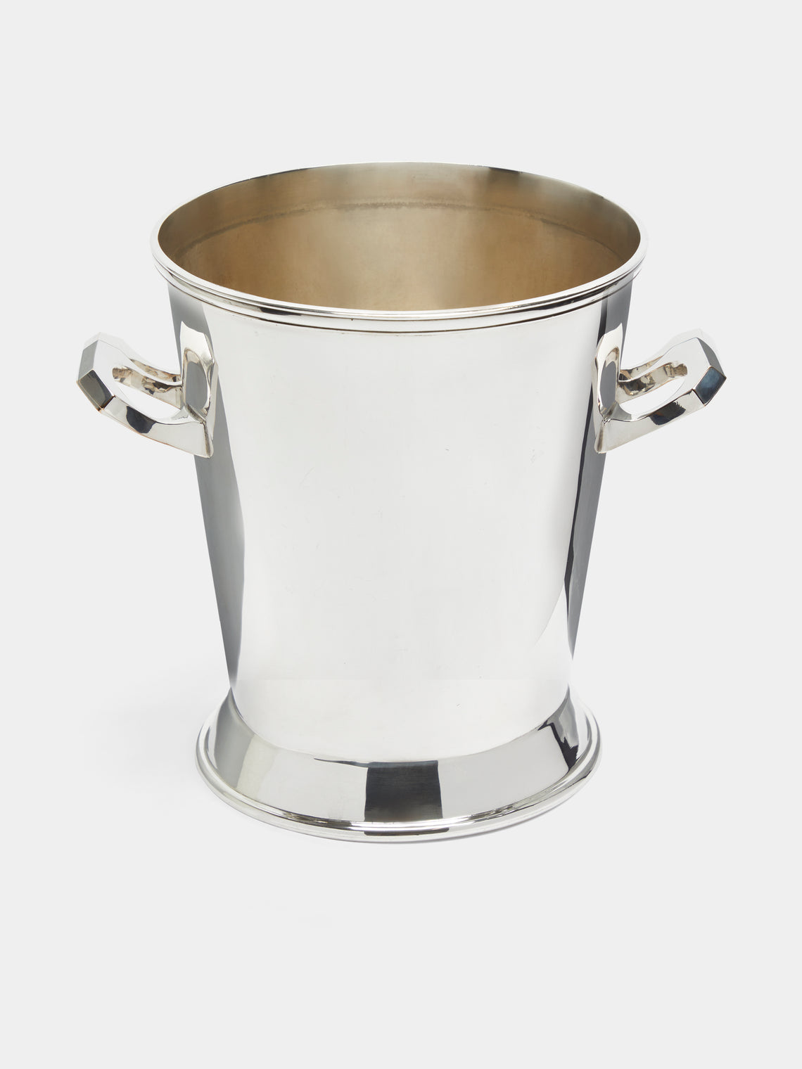 Antique and Vintage - Mid-Century Silver-Plated Cooler - Silver - ABASK - 