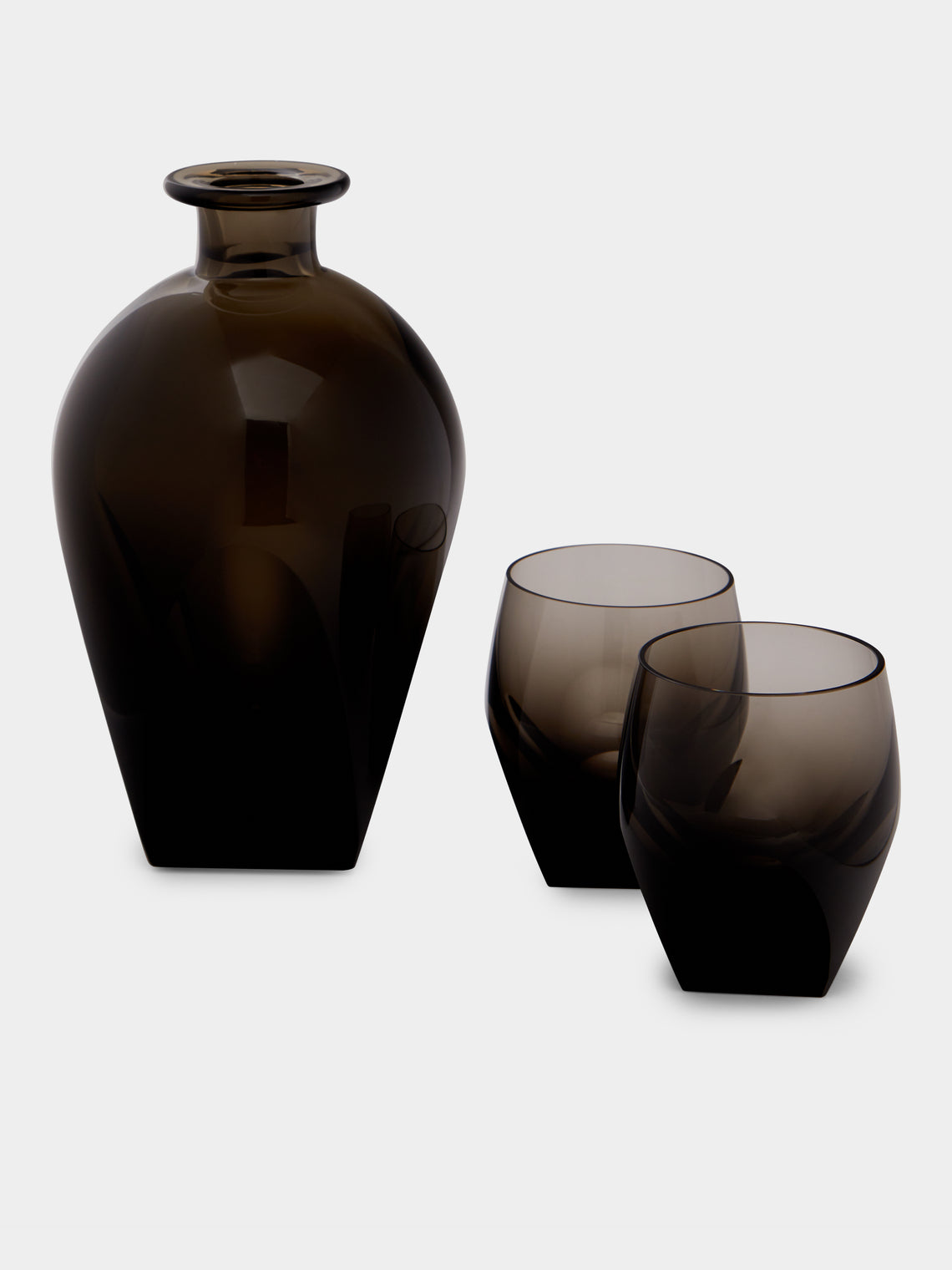 Moser - Bar Hand-Blown Crystal Whiskey Glasses (Set of 2) -  - ABASK