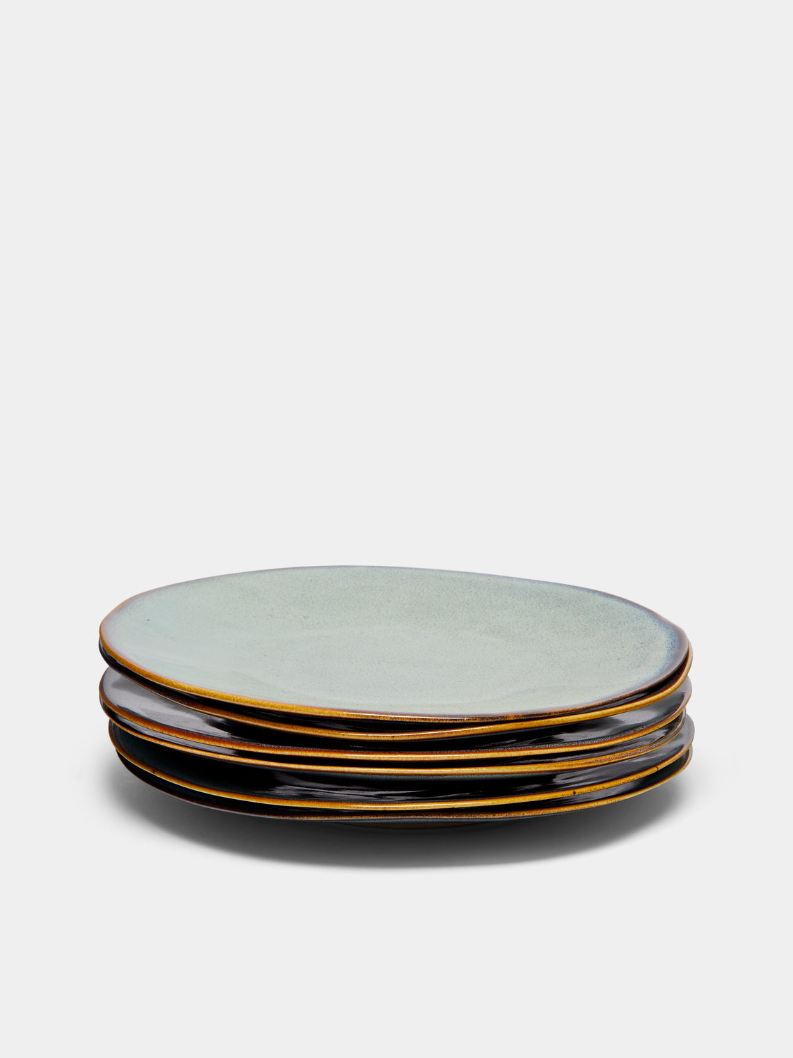 Mervyn Gers Ceramics - Hand-Glazed Ceramic Dinner Plates (Set of 6) -  - ABASK