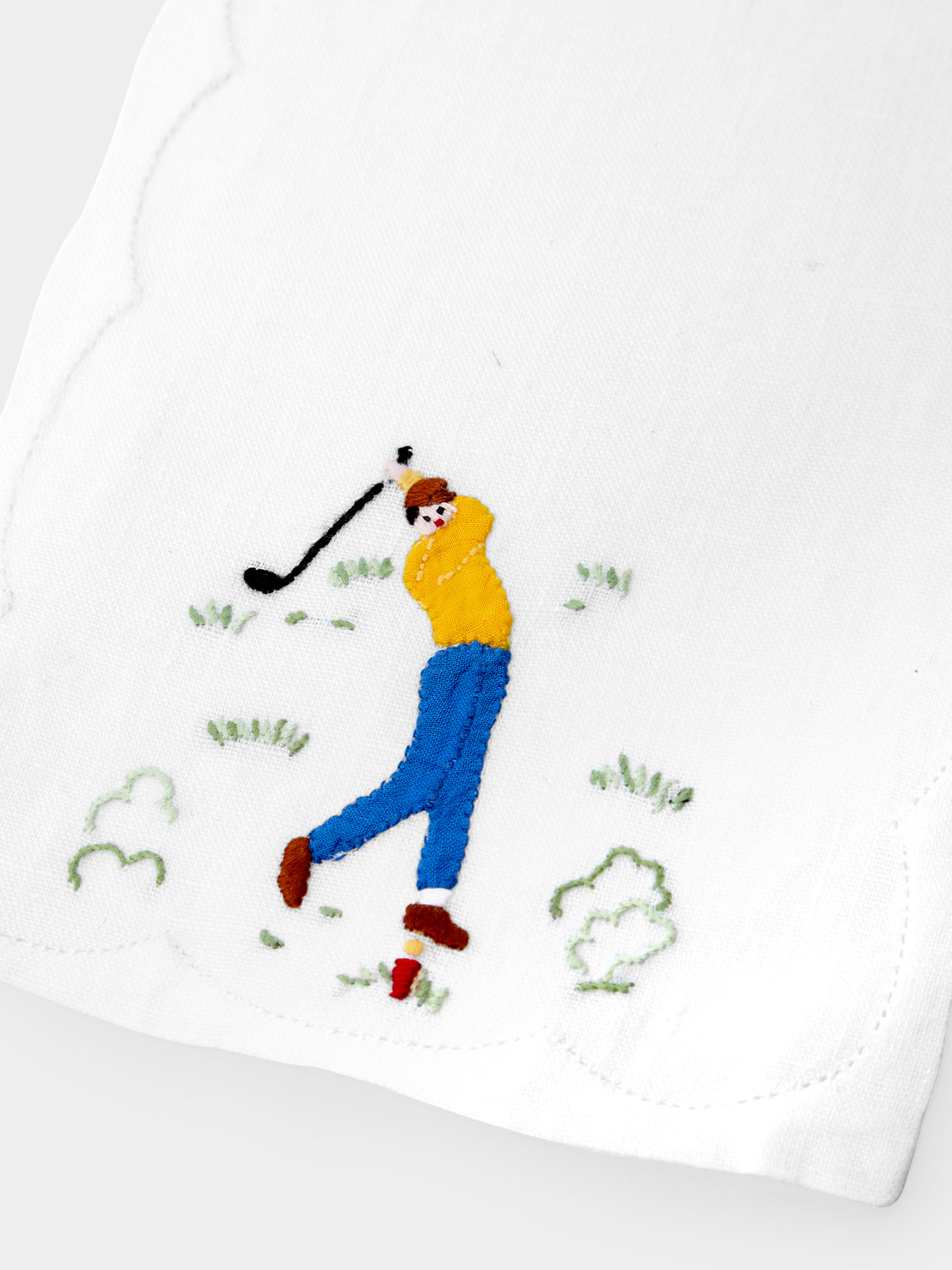 Taf Firenze - Golfers Cocktail Napkins (Set of 6) -  - ABASK