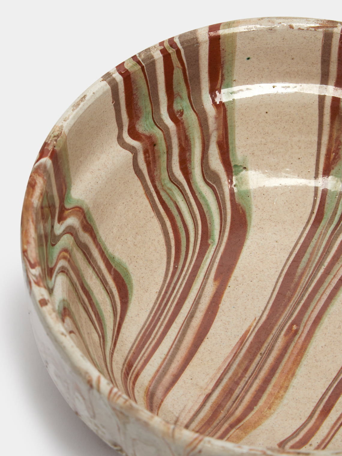Antique and Vintage - 1950-1970 Romanian Bowl - White - ABASK